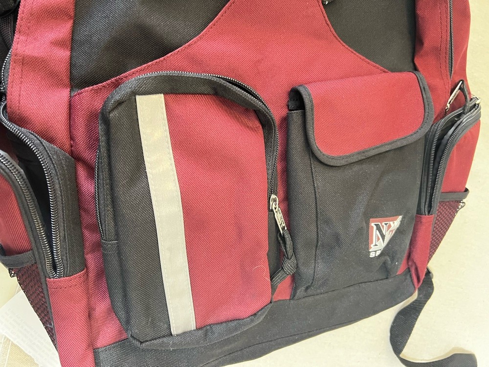 Northwest Territory Red Full-Size Backpack – Multiple Pockets & Storage