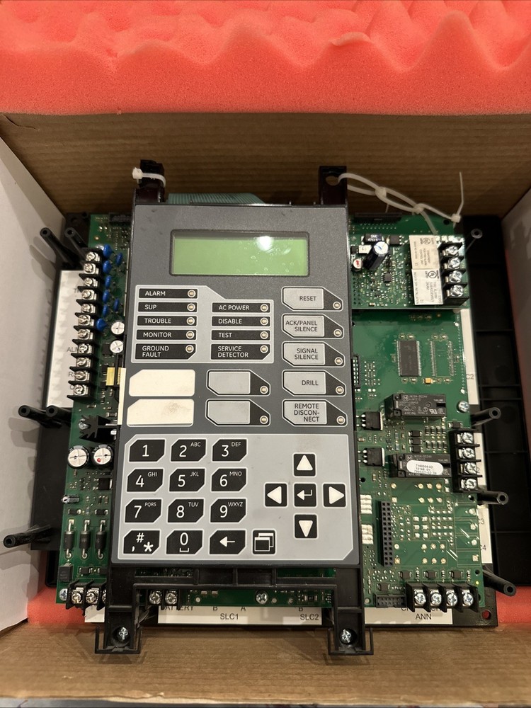 Edward’s IO-64 Display With SLC loop card (Plastic Mount Is Broken)