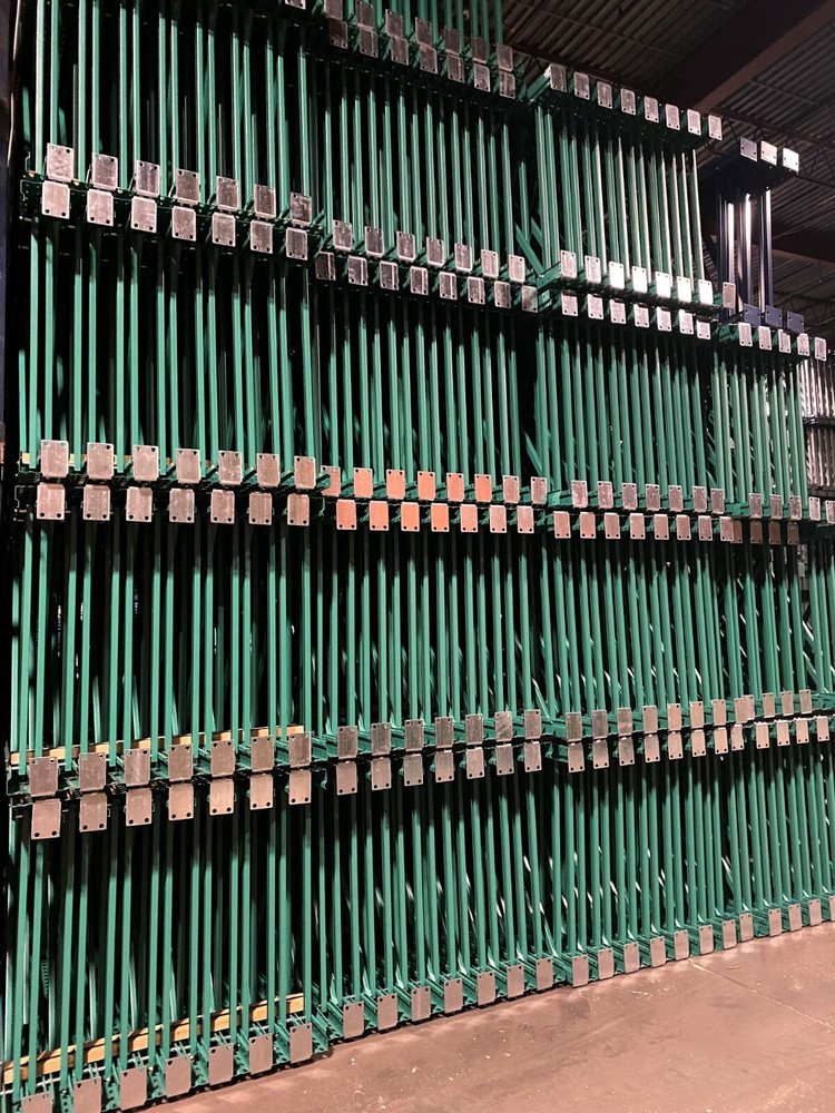 New Teardrop Pallet Racking Frame 42"x192"