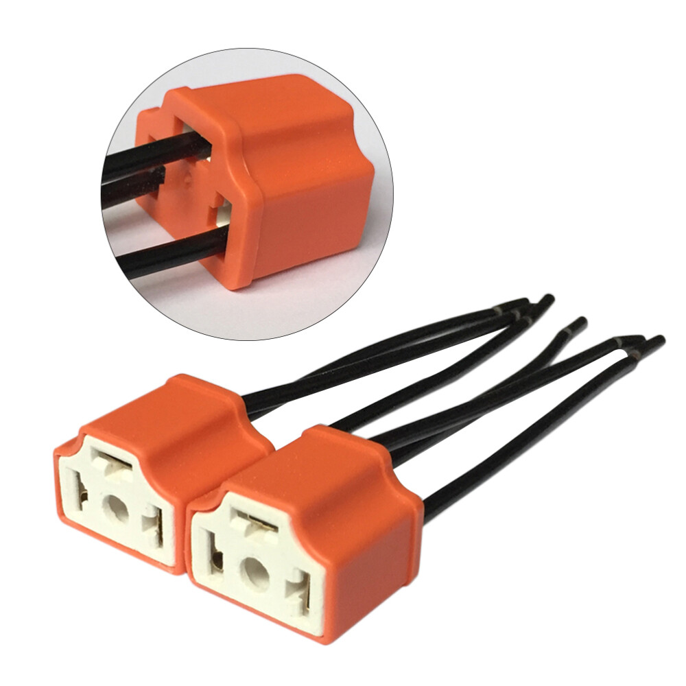 2 Pcs Flasher Sockets Safe and Efficient Relay Impact Molded
