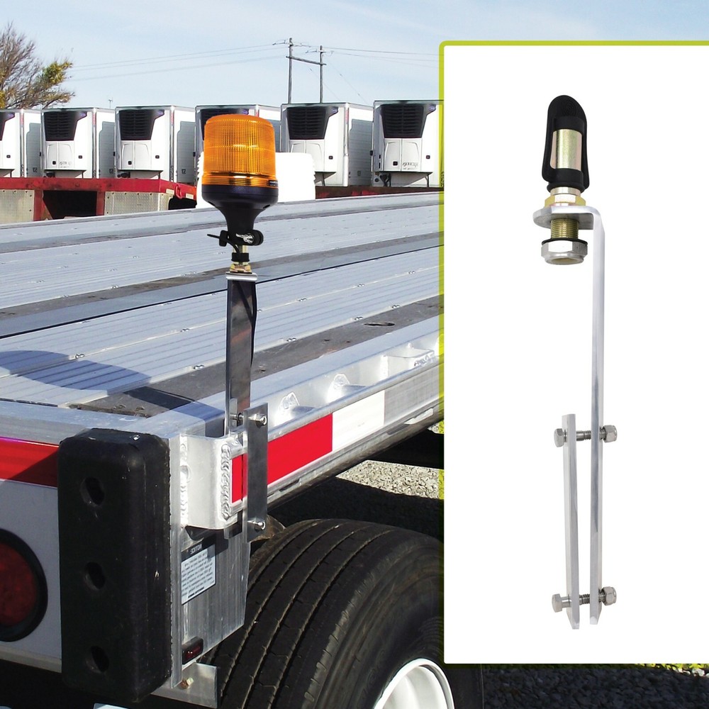 Pro LED BRK12 Stake Pocket Mounted DIN Pole Warning Light Bracket