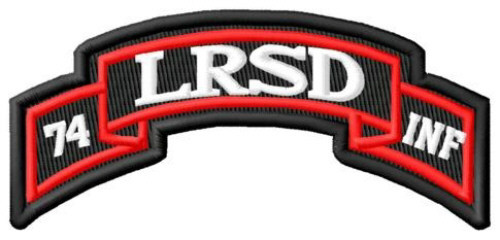 Address Labels - Ranger - 74 INF LRSD