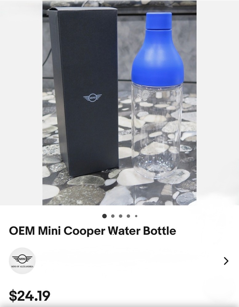 OEM Mini Cooper Water Bottle