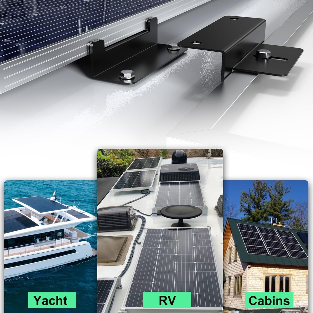 Solar Panel Mounting Z Brackets,Solar Panel Brackets, Solar Panel Mount, Alum...