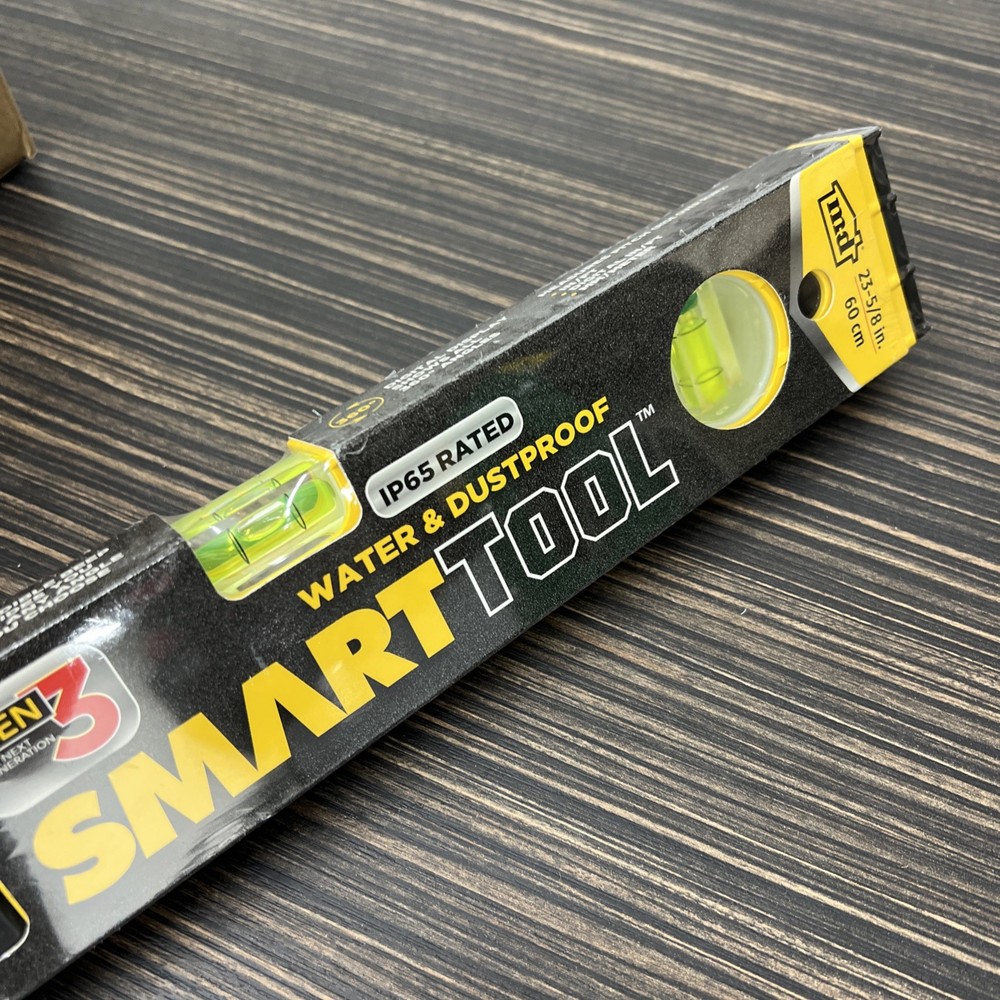 The 92500 Gen3 SmartTool 24-Inch Digital Level, Yellow.