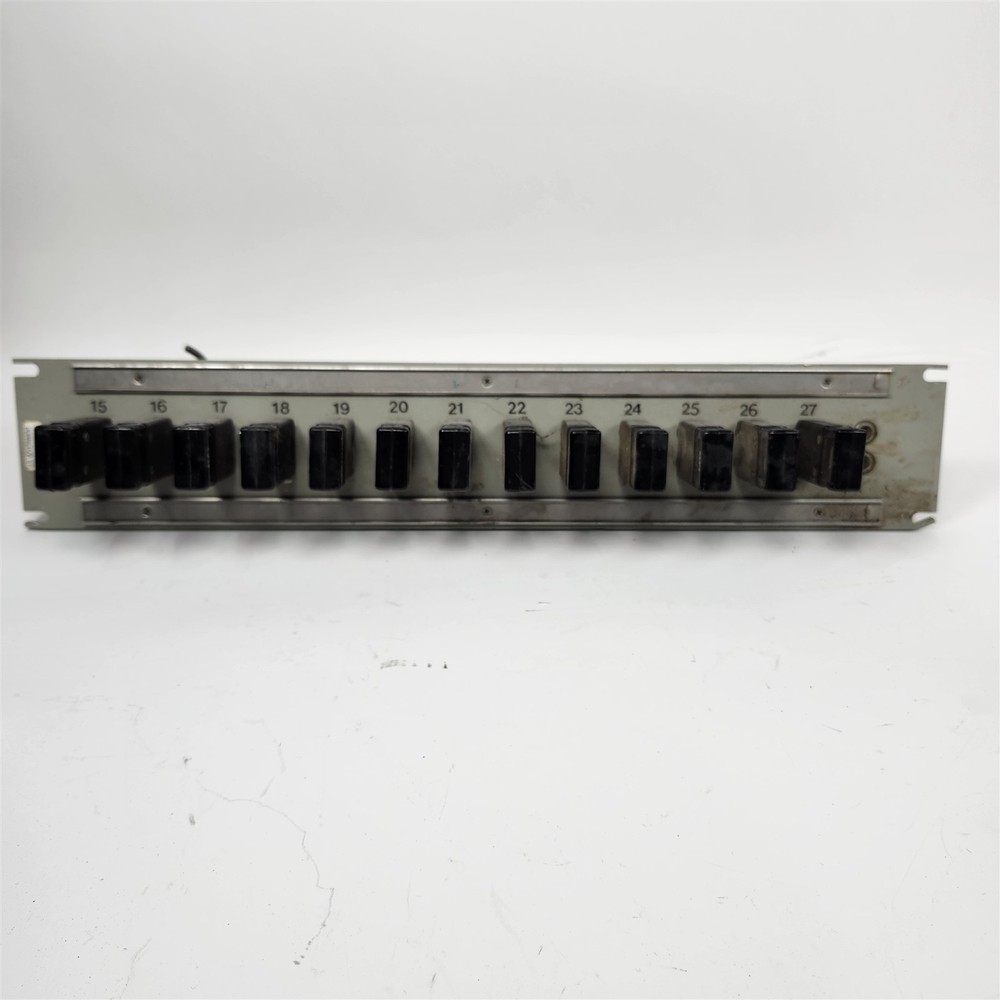 Trompeter JSI-28A Audio Patch Panel w/ 13 ALP3 Loopback Connectors