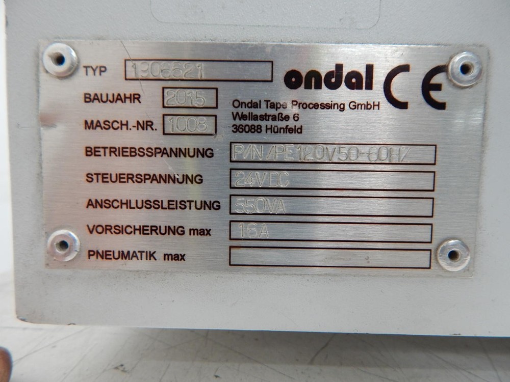 ONDAL 1906621 HARNESS TAPING MACHINE M3463