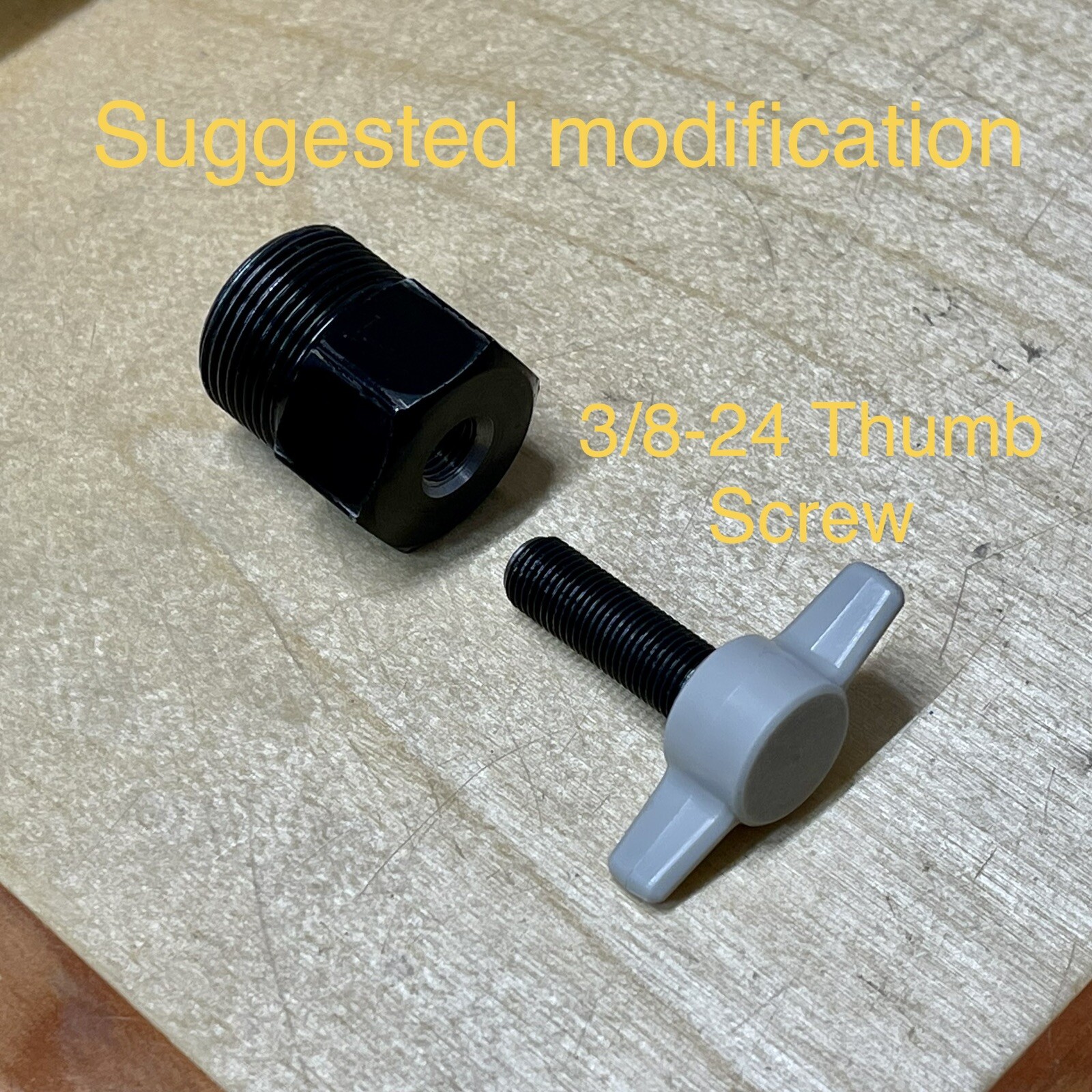 (1) Surface Grinder Wheel Hub, Grinding Wheel Adapter, LH Thread, 1-1/4" Bore