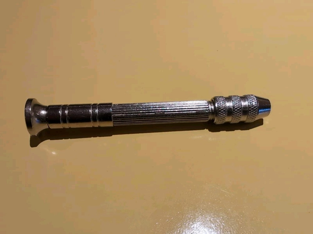 Mini Hand Drill Aluminum, New