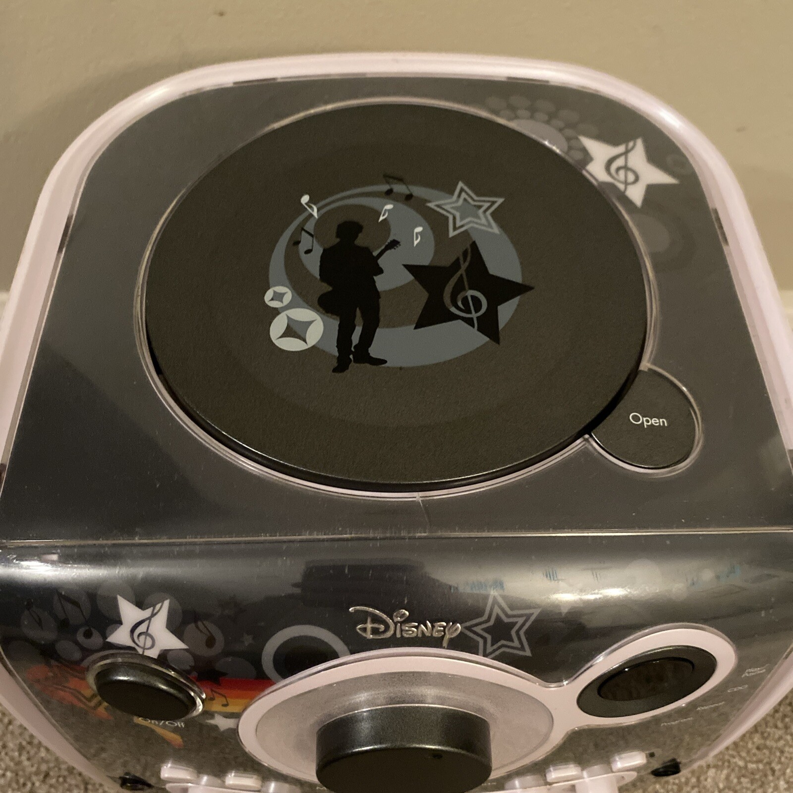 Disney Jonas Brothers CD-G Karaoke Machine System CD Player JB900K Rare 2010