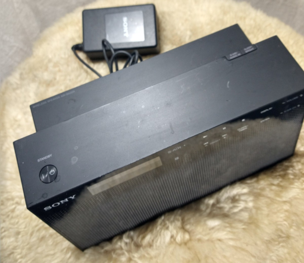 SONY DOCKING SPEAKER SYSTEM MODEL AIR-SA17Ti BLACK - GOOD CONDITION.