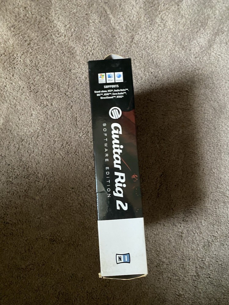 Guitar Rig 2 Native instruments (New, In Box)