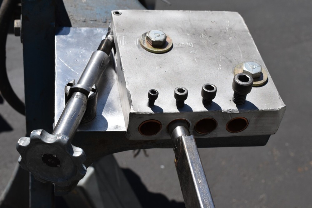 Stephen Bader Space Saver belt grinder