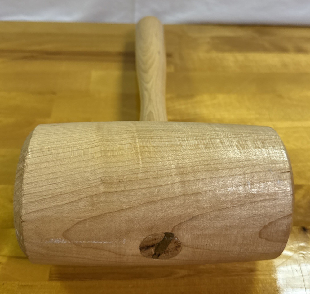 TECH SLEDGE 12" Long Wood The One Simple Tool To Fix All High Tech Problems VGC