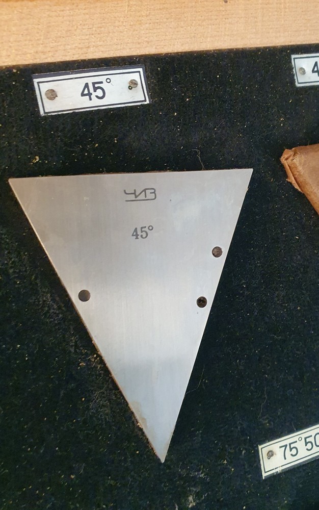 Precision Metric Gauge Block class 1 SET № 4 - 8 pcs .