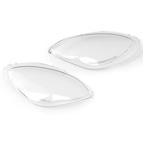 Headlight Replacement Lens Driver Passenger L+R PAIR For Corvette Clear Kit2