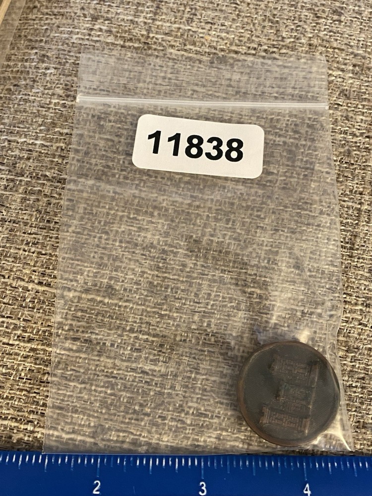 WWI US Army Engineer Enlisted Collar Disc Disk INV11838