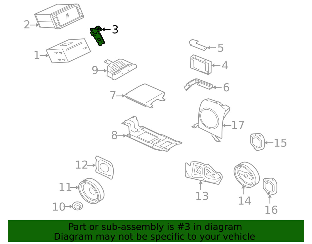 Genuine Mitsubishi Mount Bracket 8701A099