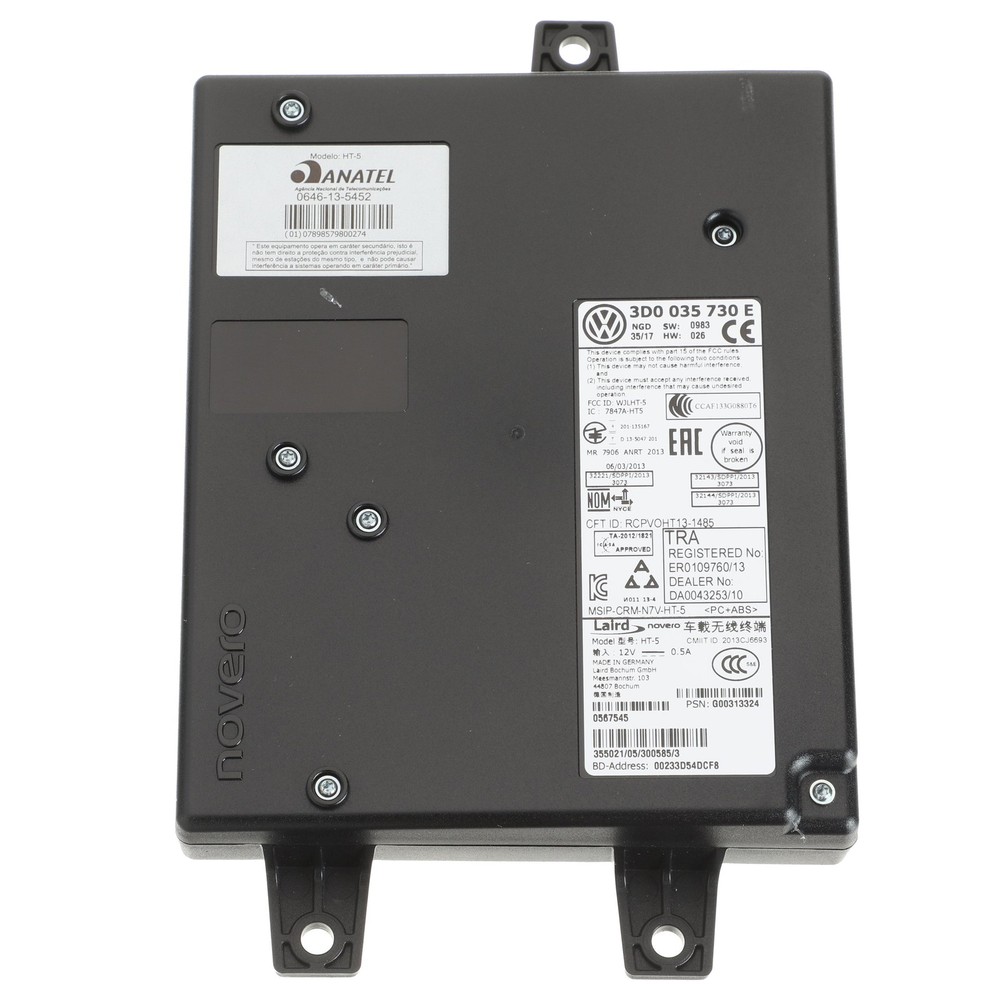 GENUINE BENTLEY Continental Communication Interface Control Module 3D0035730E