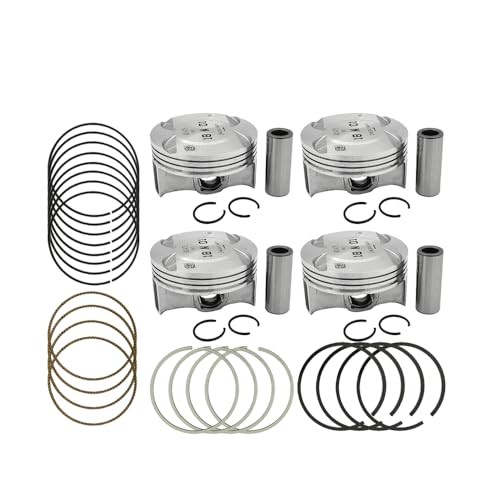 STD Engine Piston & Piston Snap Rings & Piston Pin Set Fits for Chevy Sonic