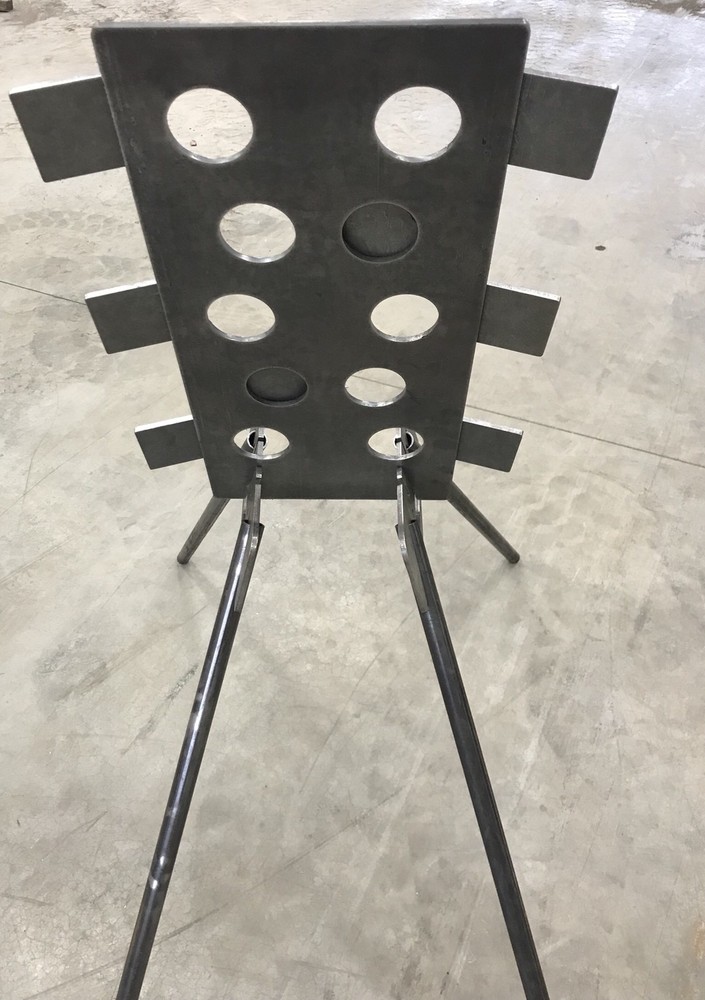 AR500 Steel Portable Dueling Tree 1/4”