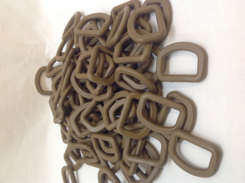 10-ITW D-RING 1" (25MM) Coyote Tan
