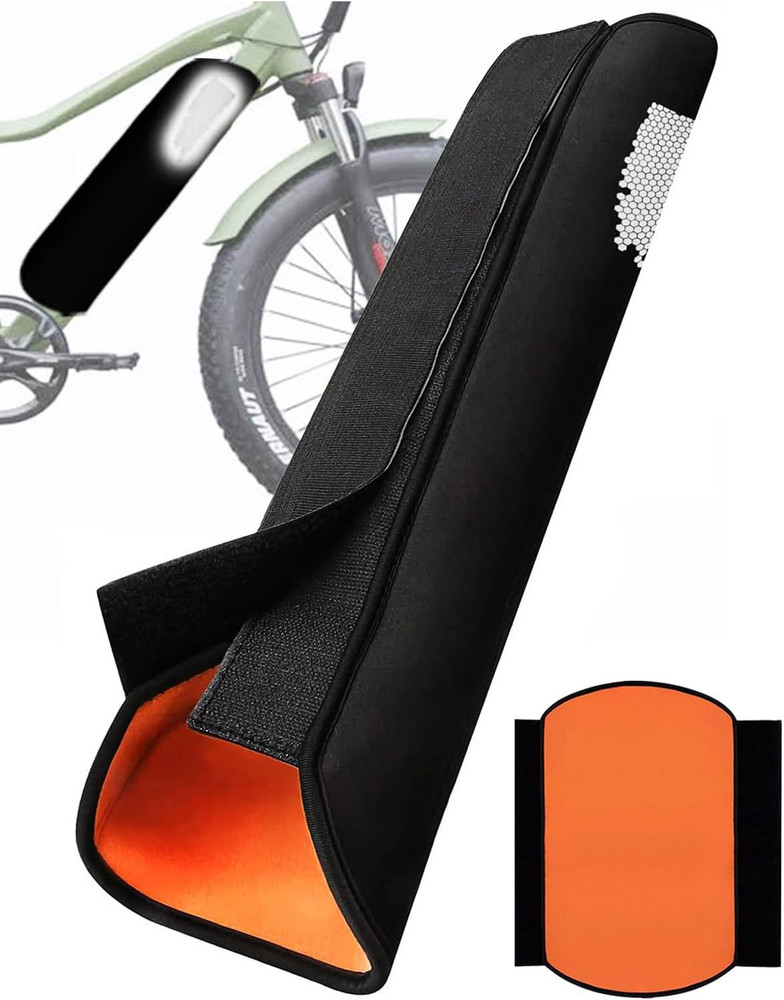 Ebike Battery Cover, (11.8-15.8In Circumference) Reflective Battery Protective E