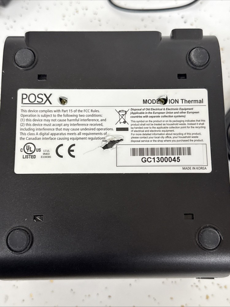 POSX ION Printer Thermal Receipt Works Great