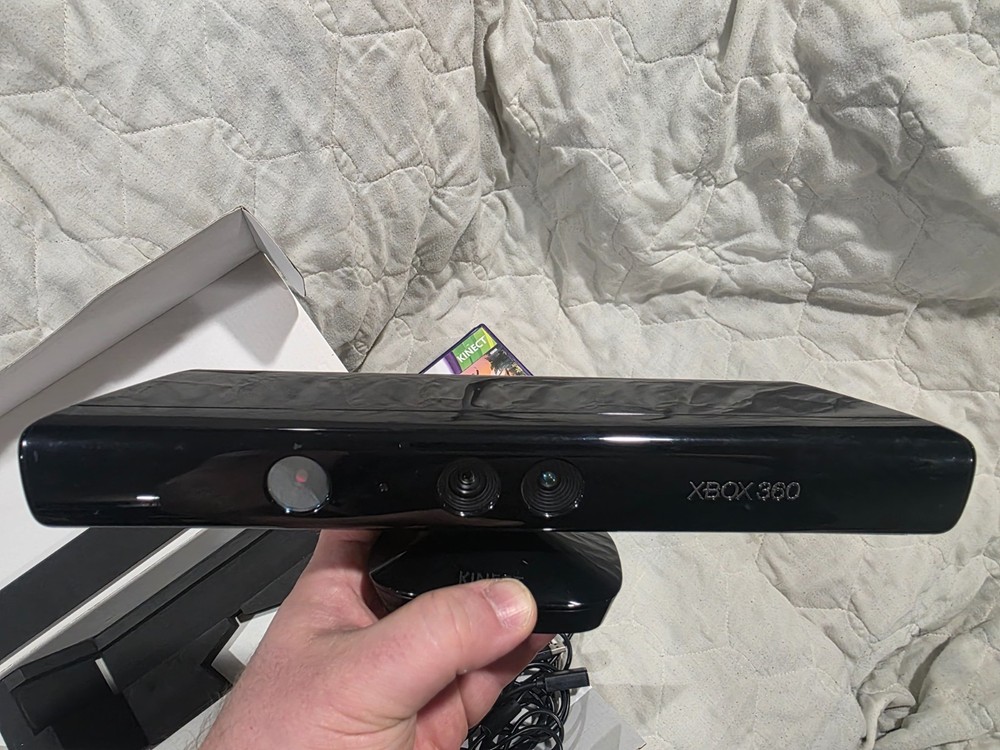 XBOX 360 Kinect Sensor with Adventures and Star Wars Games