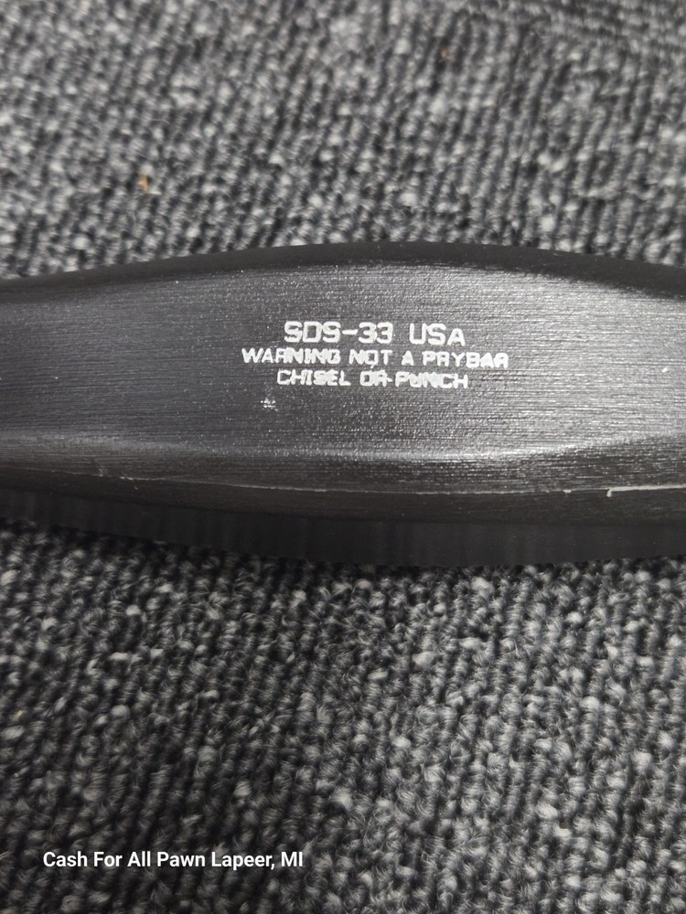 Williams SDS-33 8" Flat Tip Black Hard Handle Screwdriver tool