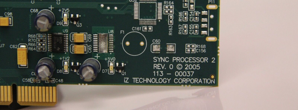 iZ Technologies Radar Sync Processor 2 Input Card 113-00037