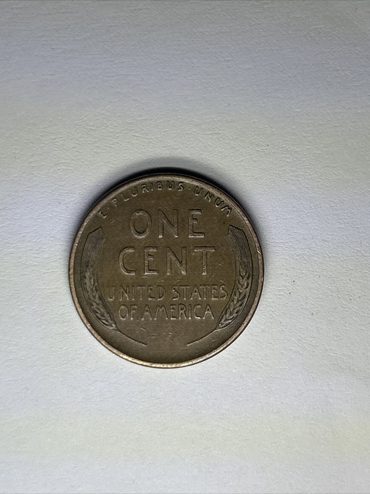 RARE 1944 Wheat Penny Cent Coin Error LETTERS mISSING