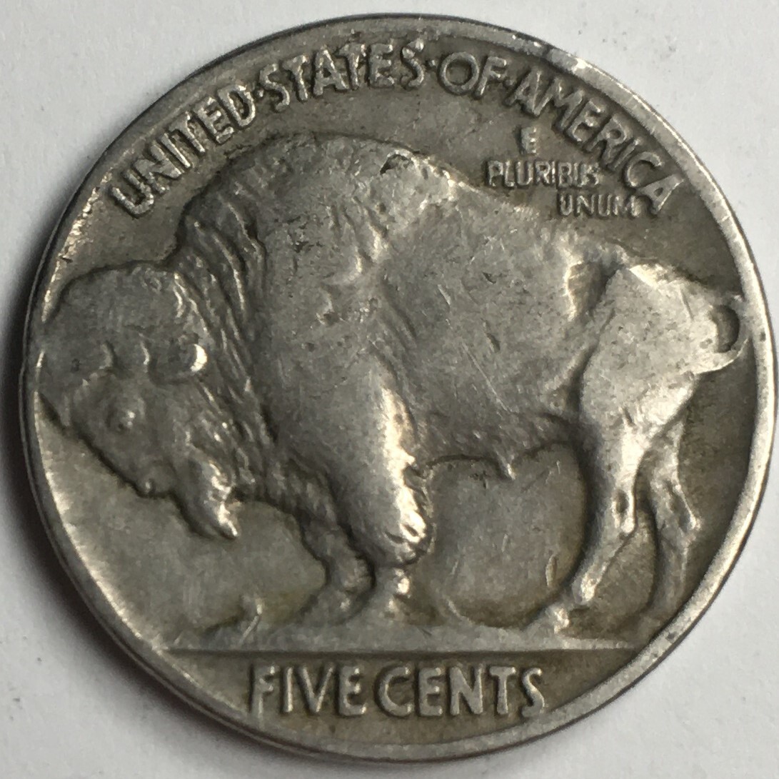 1936 United States Buffalo Nickel - Fine (F) KM#134 - BN36PF