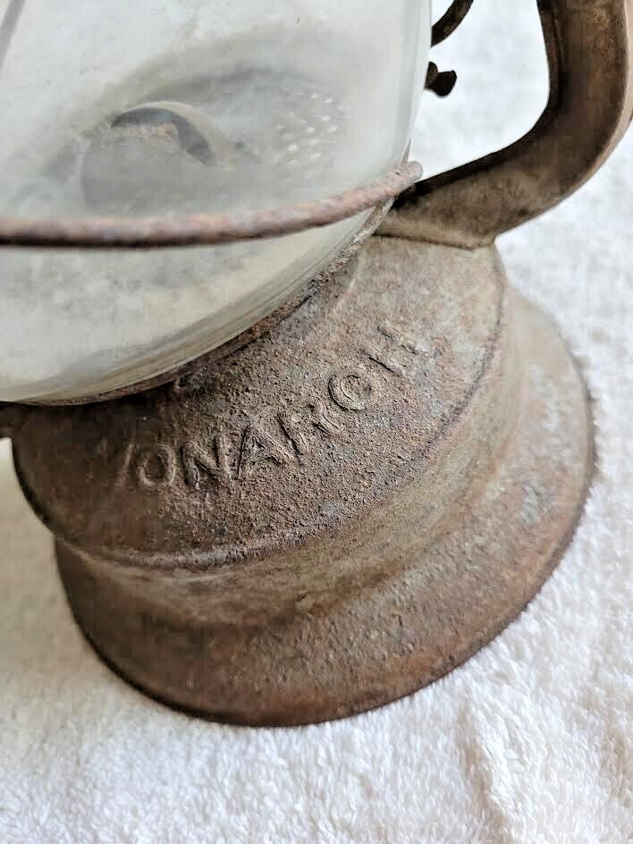 Vintage Detz Ranch Kerosene Lantern