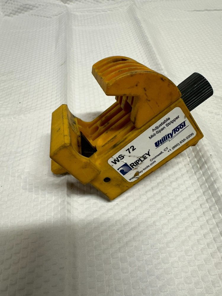 RIPLEY UTILITY TOOL WS72 Adjustable Mid Span Wire / Cable Stripper P/N 42130