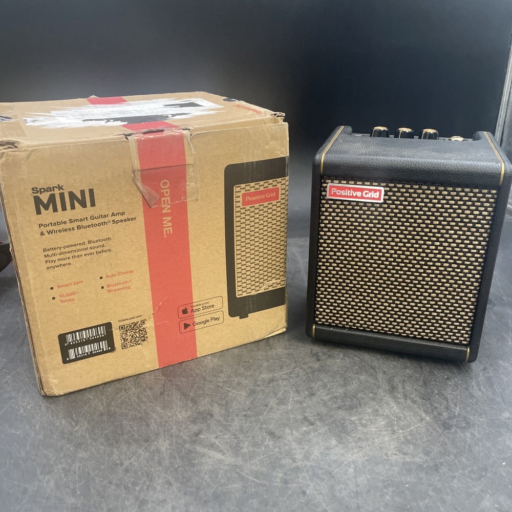 Positive Grid Spark MINI Guitar Amp and Bluetooth Speaker - Black (READ!!!)