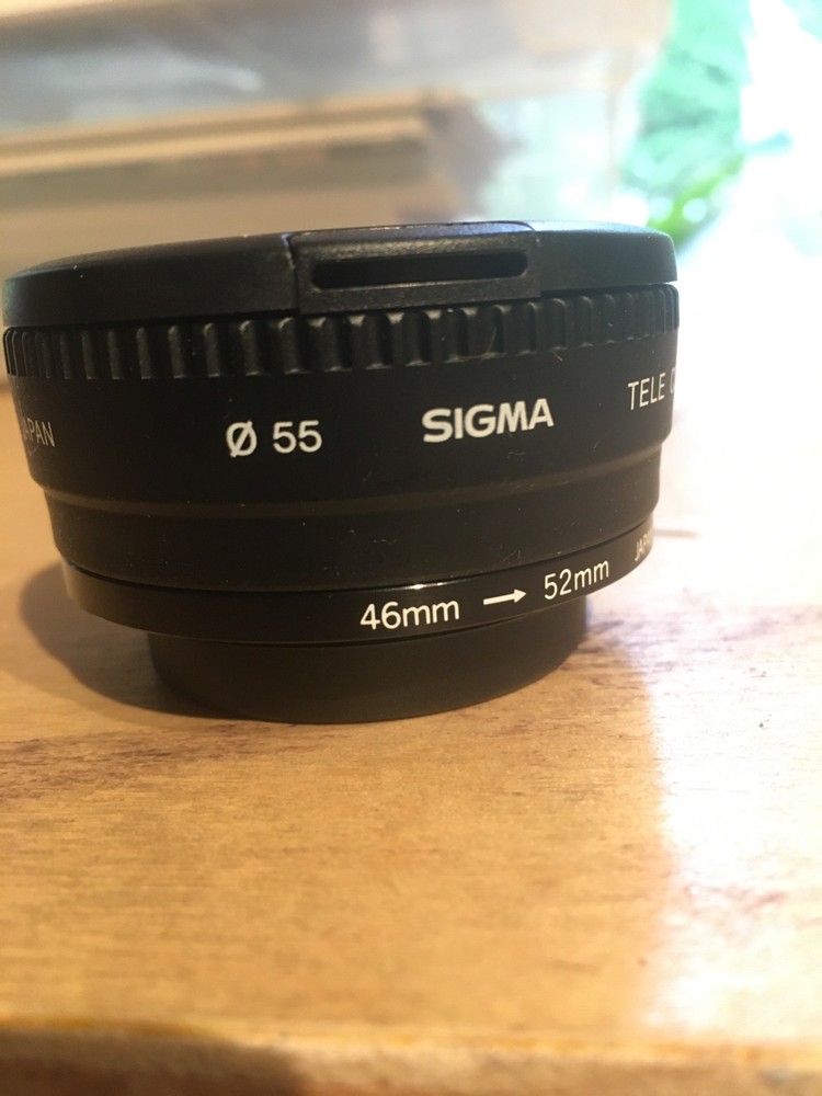 Sigma Converter Lenses For various cameras VX1000, TR900