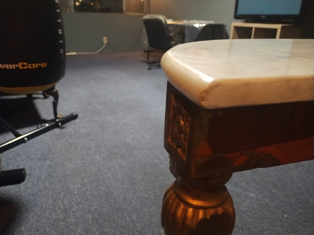 marble top table Antique 👀