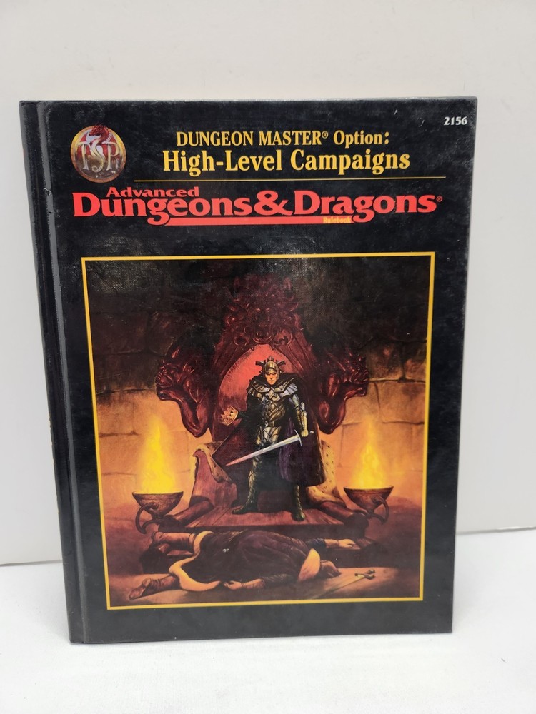 Advanced Dungeons & Dragons High Level Campaigns 2156 1st Printing 1995