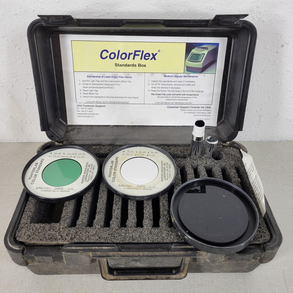 *Read Desc* HunterLab ColorFlex LAB Colorspace Standard Calibration Spectrometer