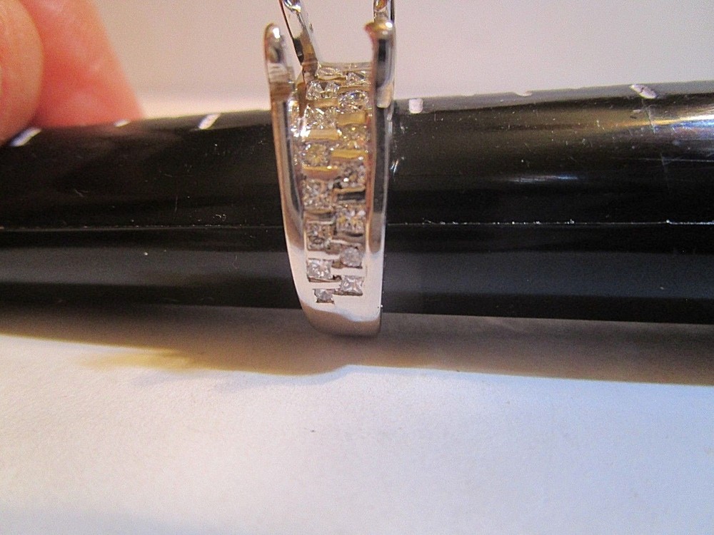 Engagement Ring Mounting 18K Gold .95 ctw