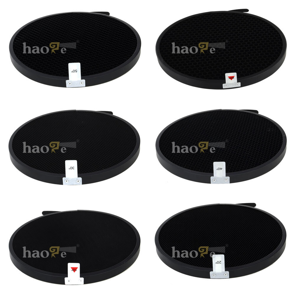 Zoom Reflector +6x Honeycomb Grid fr Profoto Studio Flash Light Strobe Monolight
