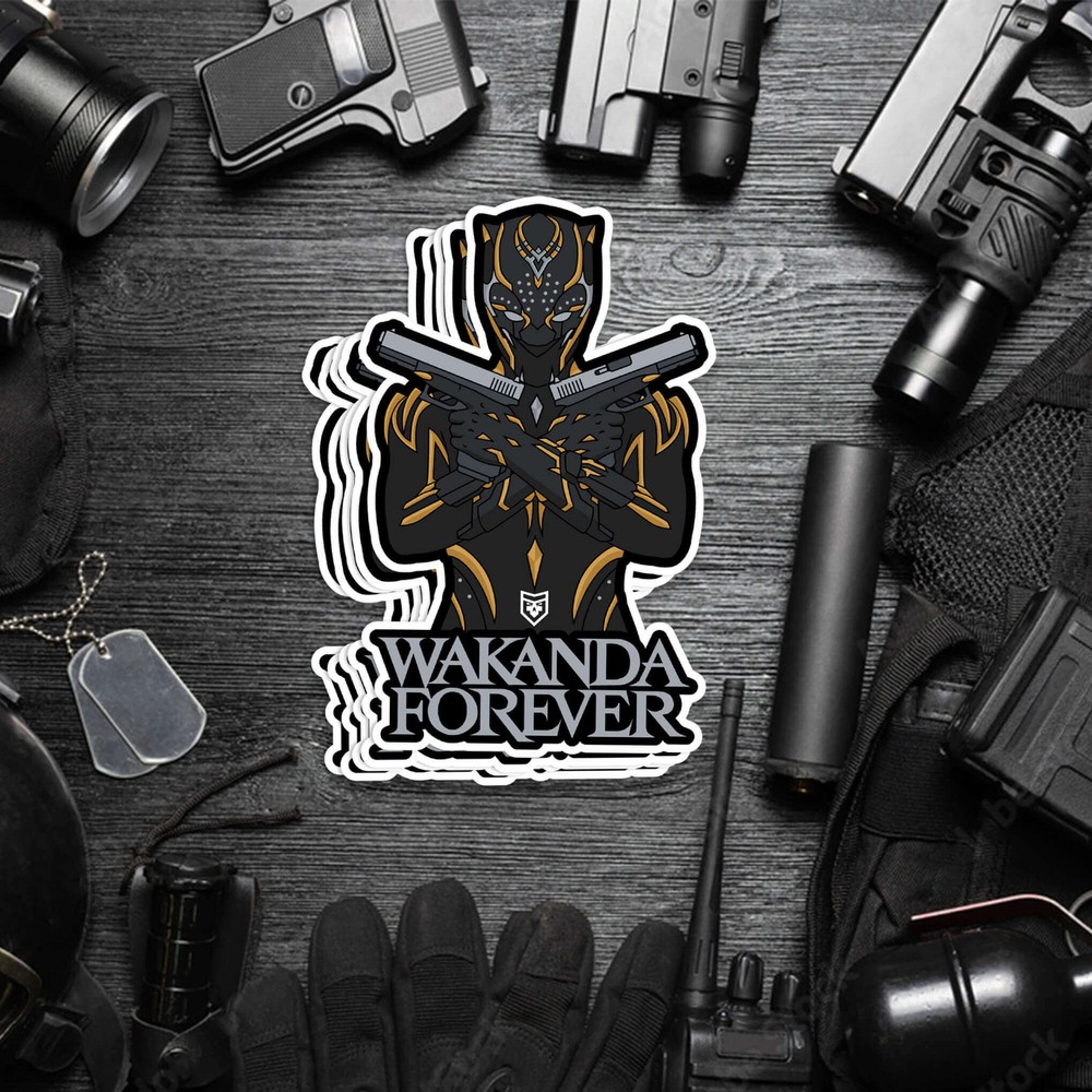 Wakanda Forever Vinyl Decal