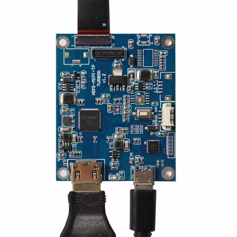 HD LCD Controller Board 3.4inch VS34003C39 800X800 Round LCD Screen: