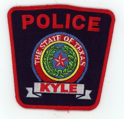 TEXAS TX KYLE POLICE NICE SHOULDER PATCH SHERIFF