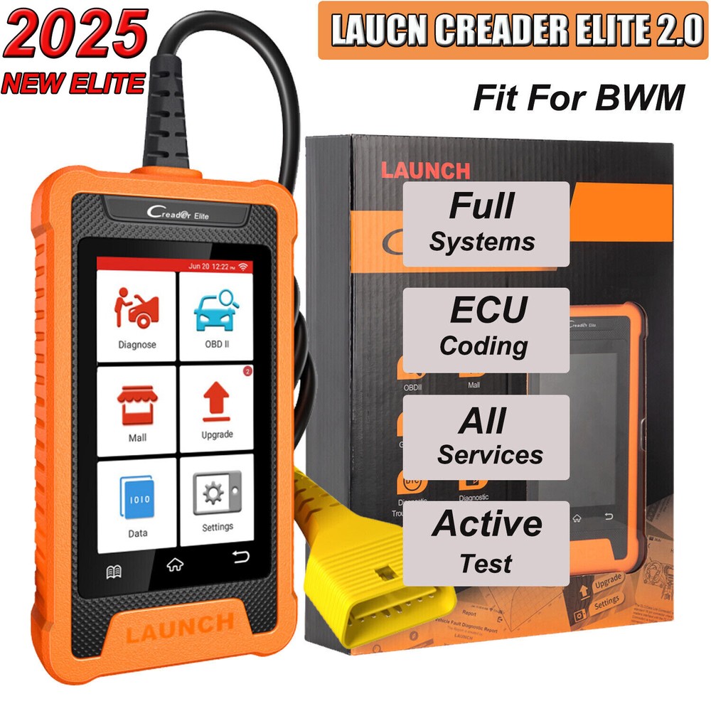 LAUNCH Creader Elite For BMW All System Bidirectional OBD2 Diagnostic Scanner