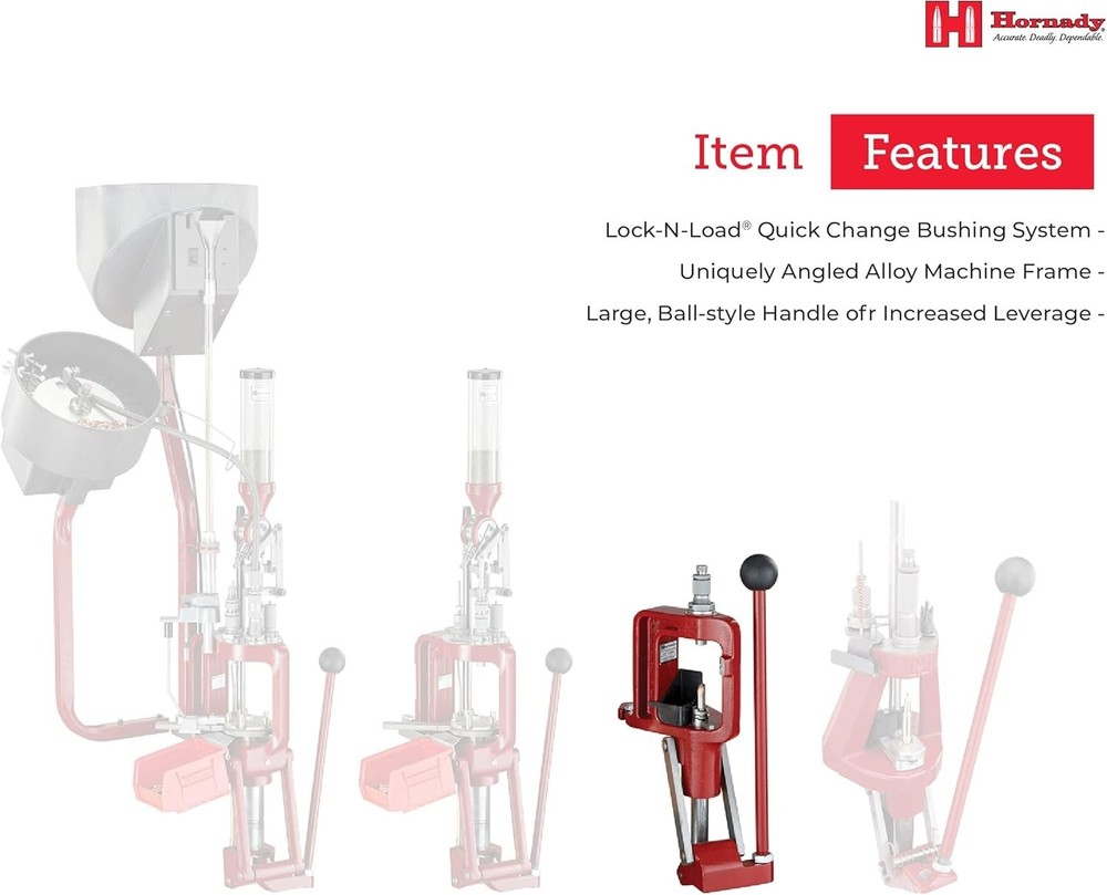 Reliable Lock-N-Load Classic Reloading Press Kit with Essential Components