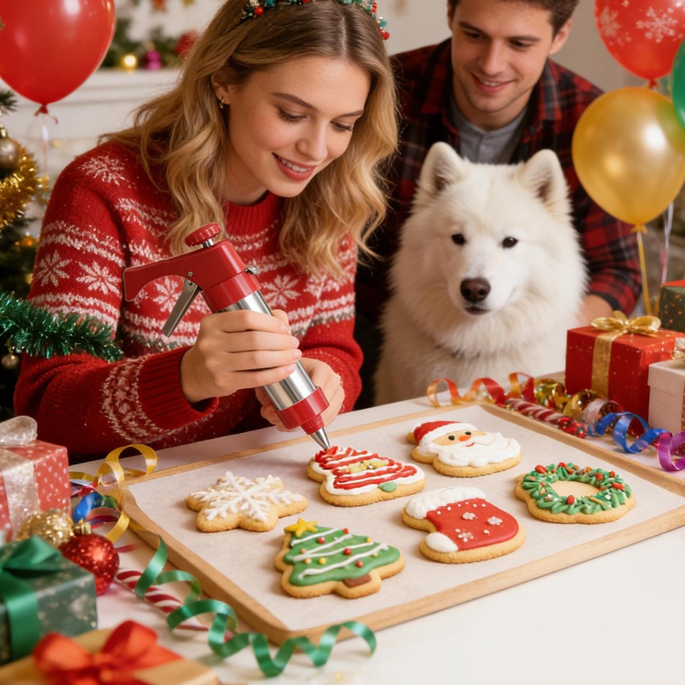 Cookie Maker Stainless Steel Manual Baking Tools Cookie Maker Machine
