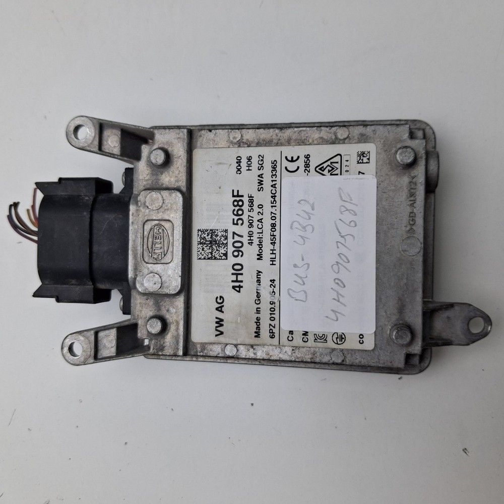 2016 Audi A8 Lane Departure Warning Module 4H0907568F