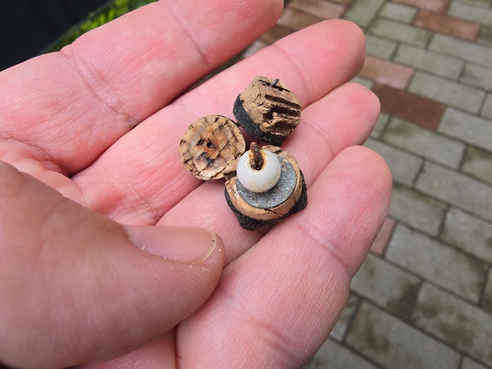 WW2 Accessories from the German bunker rare relic.
